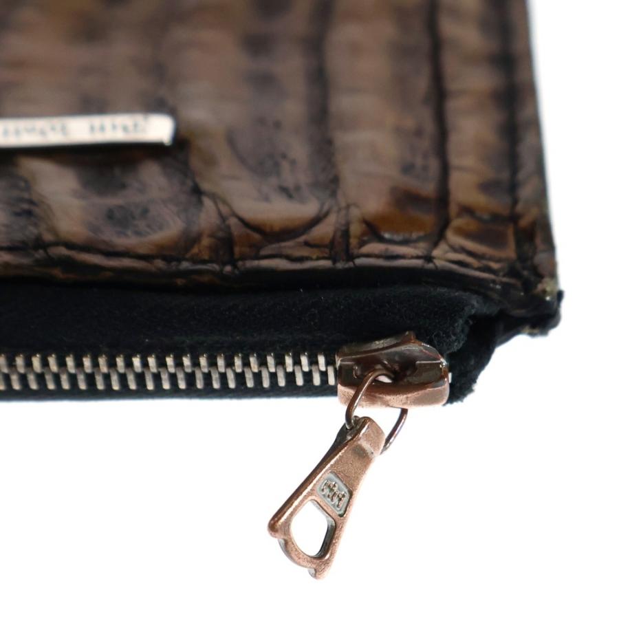 Bill wall Leather レザーケース 76-1210-1-A Bill Wall Leather (ビルウォールレザー) CREAM Small Zip Wall | C