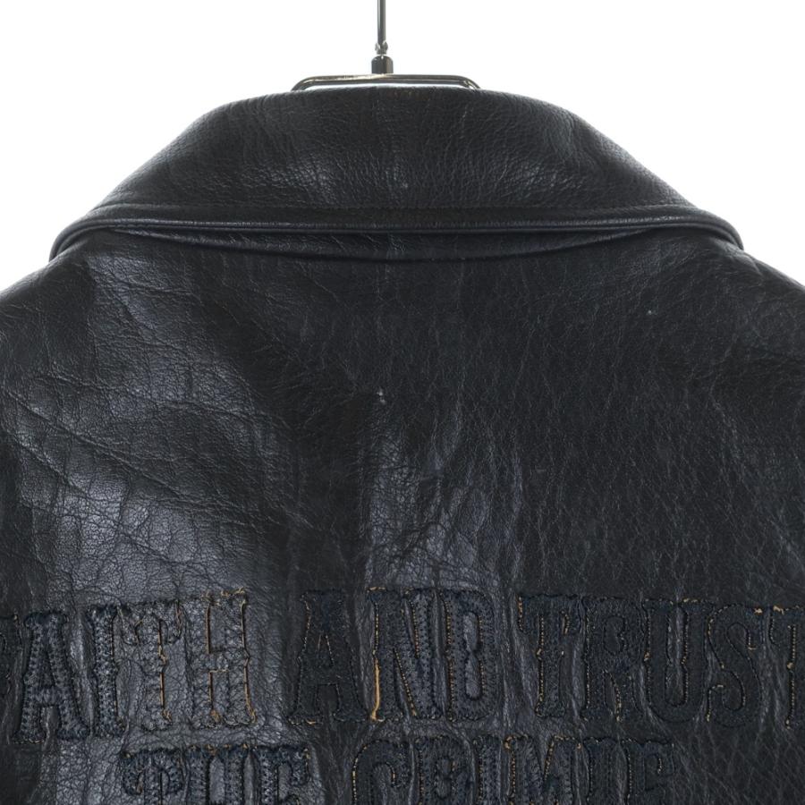 THE CRIMIE ザ クライミー バッファローレザー ジップアップ シングル