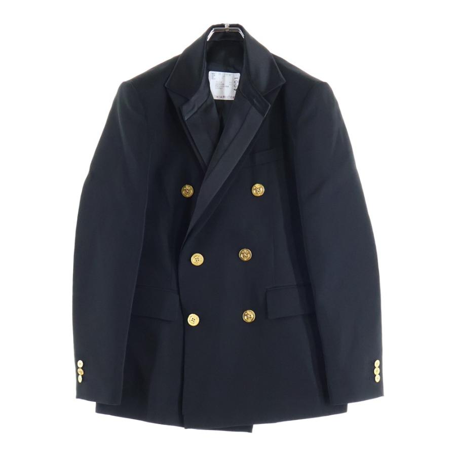 sacai サカイ　ダブルフェイスジャケット sacai（サカイ） Double Faced Silk Cotton Jacket 26-040001M ダブル
