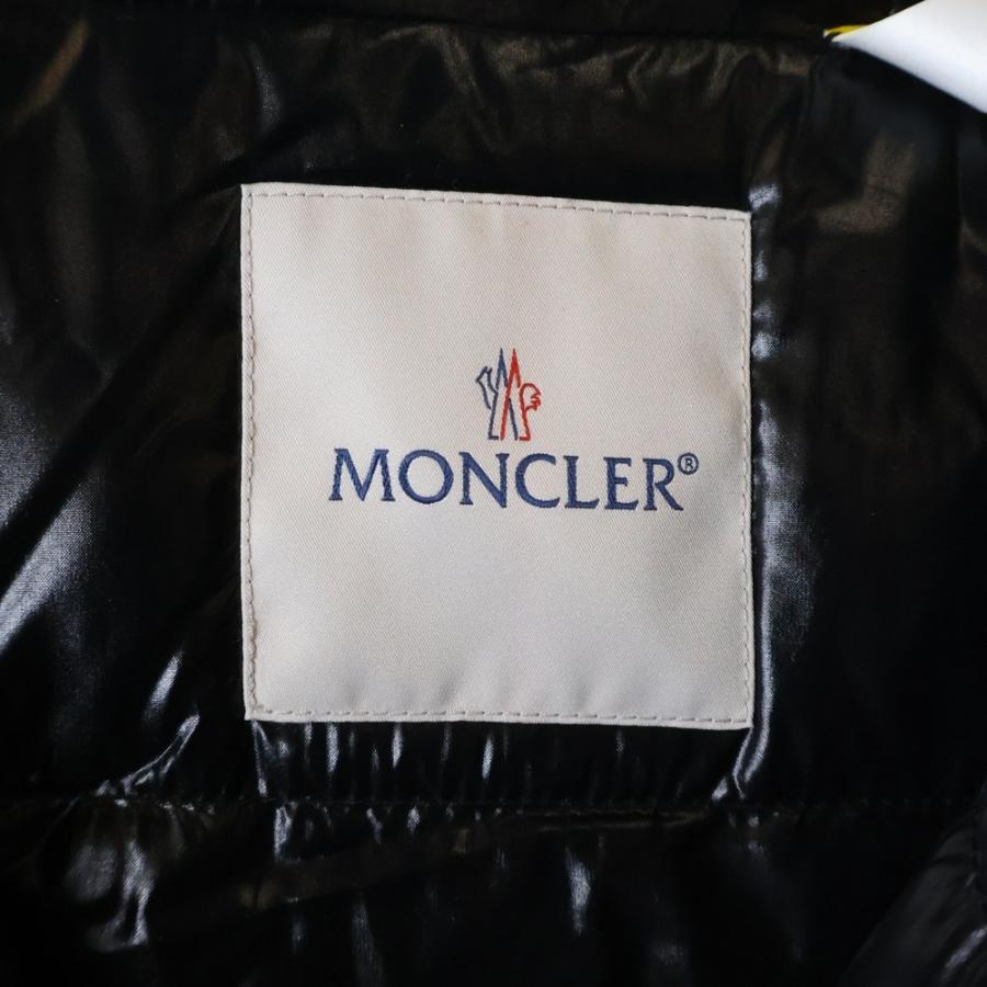 MONCLER モンクレール ×ASAP Rocky JUMQUAT JACKET K24041A00011 エイサップロッキー 中綿ダウン ナイロンジャケット ブラックの画像