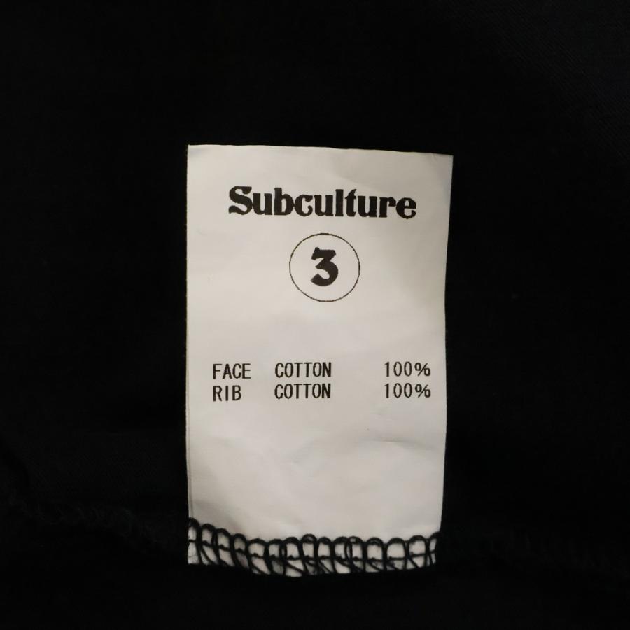 SUBCULTURE サブカルチャー SKULL&SNAKE RAGLAN T-Shirts フロントロゴ