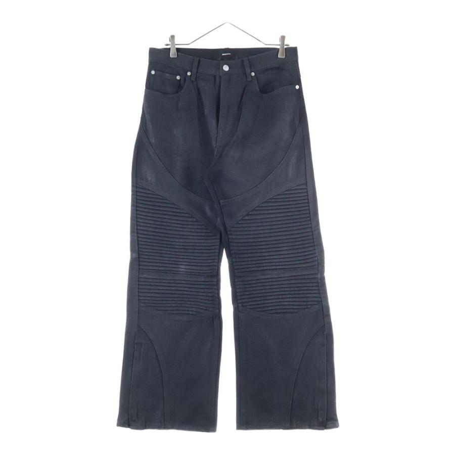 BREATH ブレス 25AW COATING BIKER DENIM PANTS バイカー コーティング