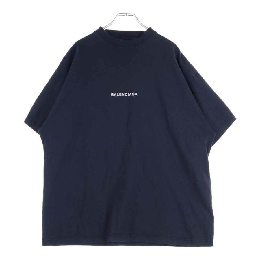 新品 国内正規品 バレンシアガ 半袖ニット 38 ブラミンク ドゥロワー BALENCIAGA（バレンシアガ） 25AW アームワッペンユニフォームマーチ