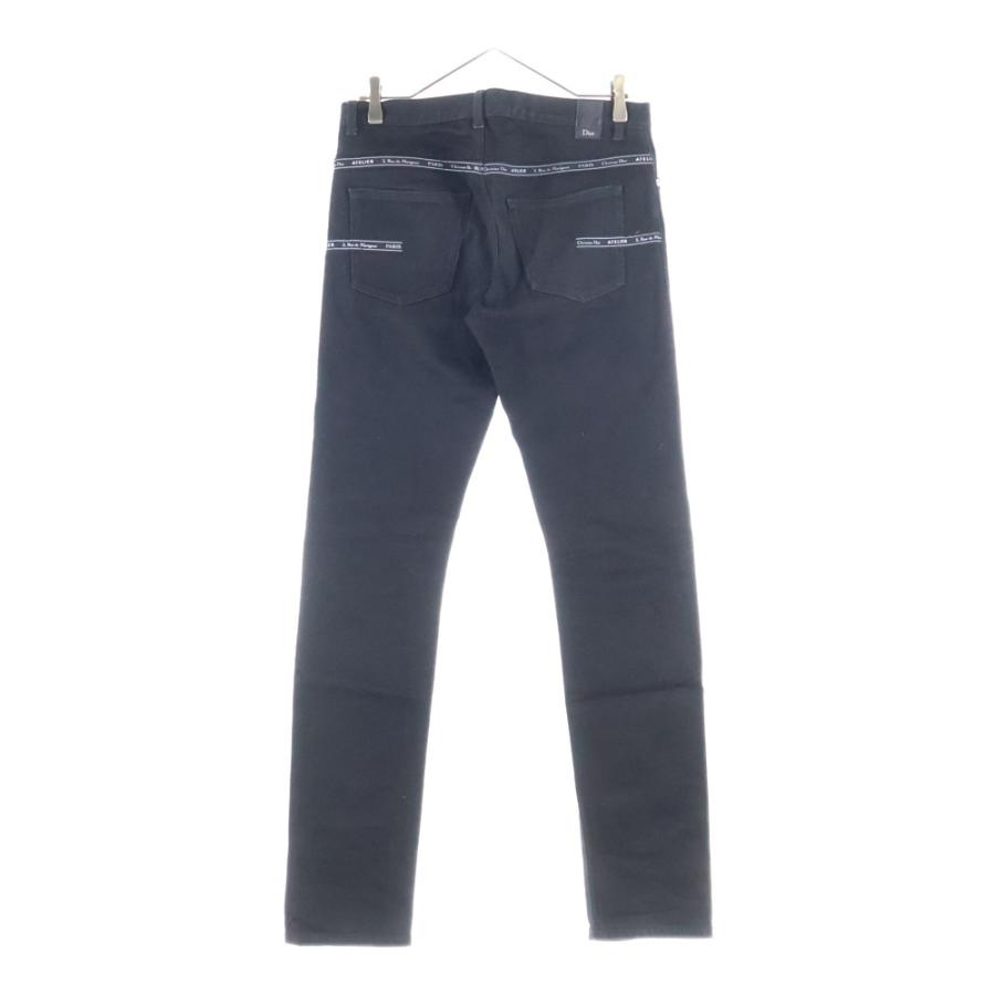 DIOR ディオール アトリエライン SLIM17.5 デニムパンツ ブラック