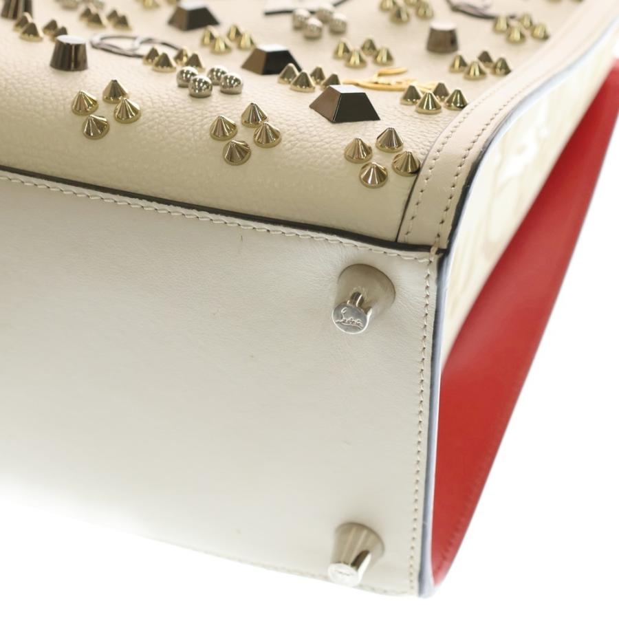 クリスチャンルブタン　Paloma S Medium　パロマ　2WAYバッグ　ミディアム　195 Paloma medium ベージュ カーフレザー - Bags - Women - Christian