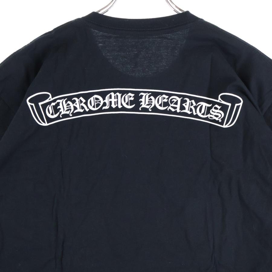 CHROME HEARTS バックスクロールラベルロゴ　長袖大阪限定品 CHROME HEARTS バックスクロールラベルロゴ 長袖大阪限定品正規品