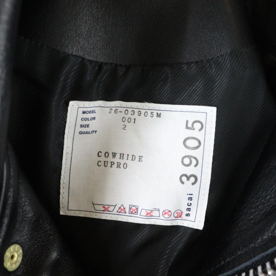 sacai 25aw rip stop blousonサイズ2 ブラック Black Rip Stop Blouson Jacket by sacai on Sale
