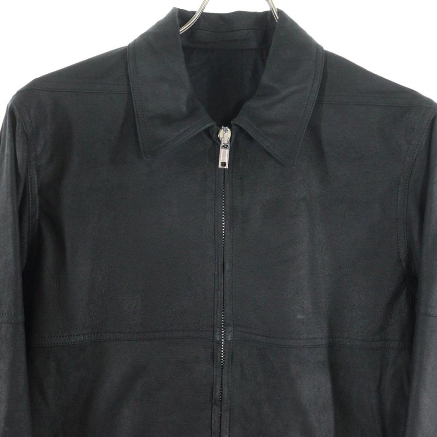 Rick Owens（リック・オウエンス） 26SS BRAD JKT ラムレザー ジップ