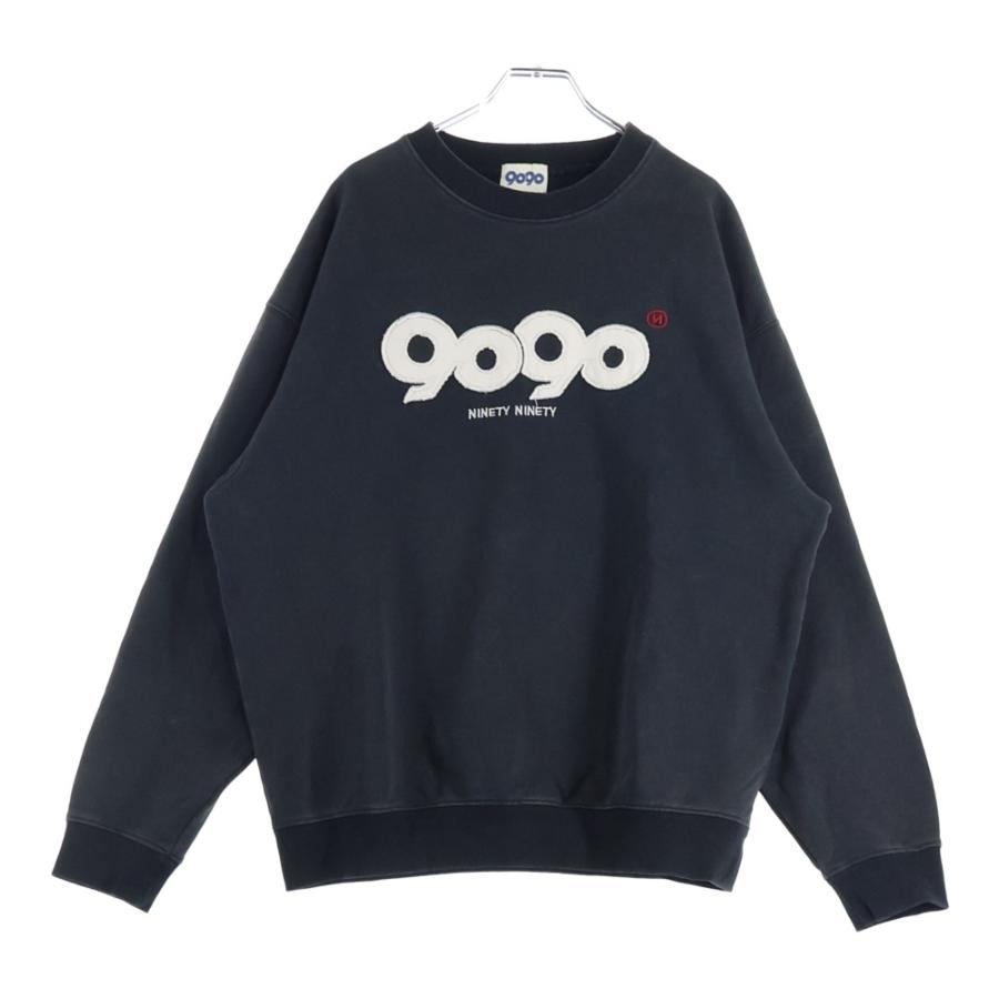 9090 ナインティナインティ OG Logo Patched Crewneck Sweat NN1822