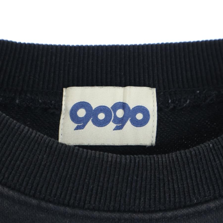 9090 ナインティナインティ OG Logo Patched Crewneck Sweat NN1822