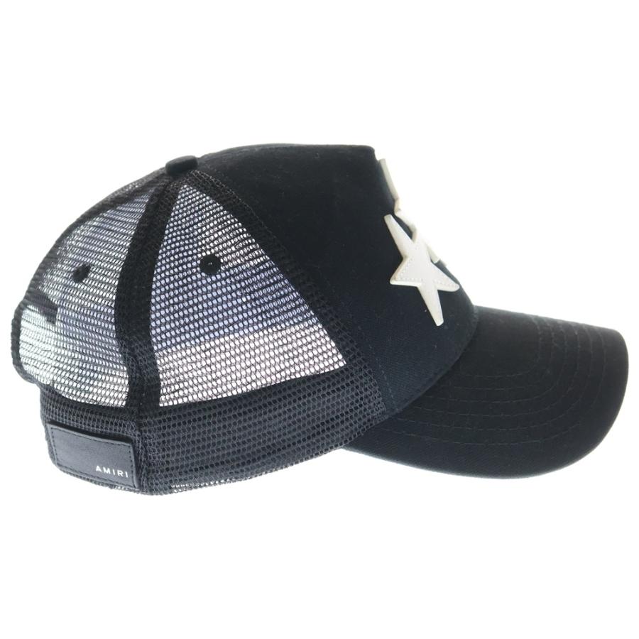 AMIRI（アミリ） 3 Star Trucker Hat 3スタートラッカーハット レザー