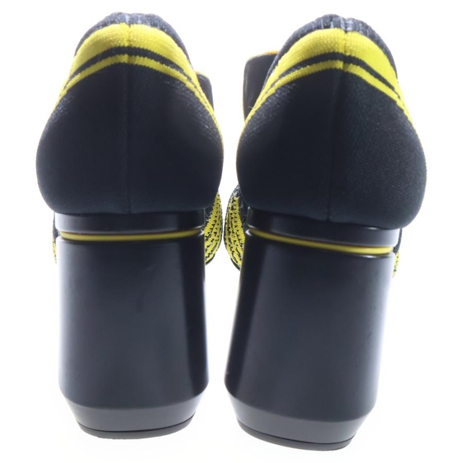 PRADA（プラダ） Knit court pumps ニットチャンキーヒール パンプス 