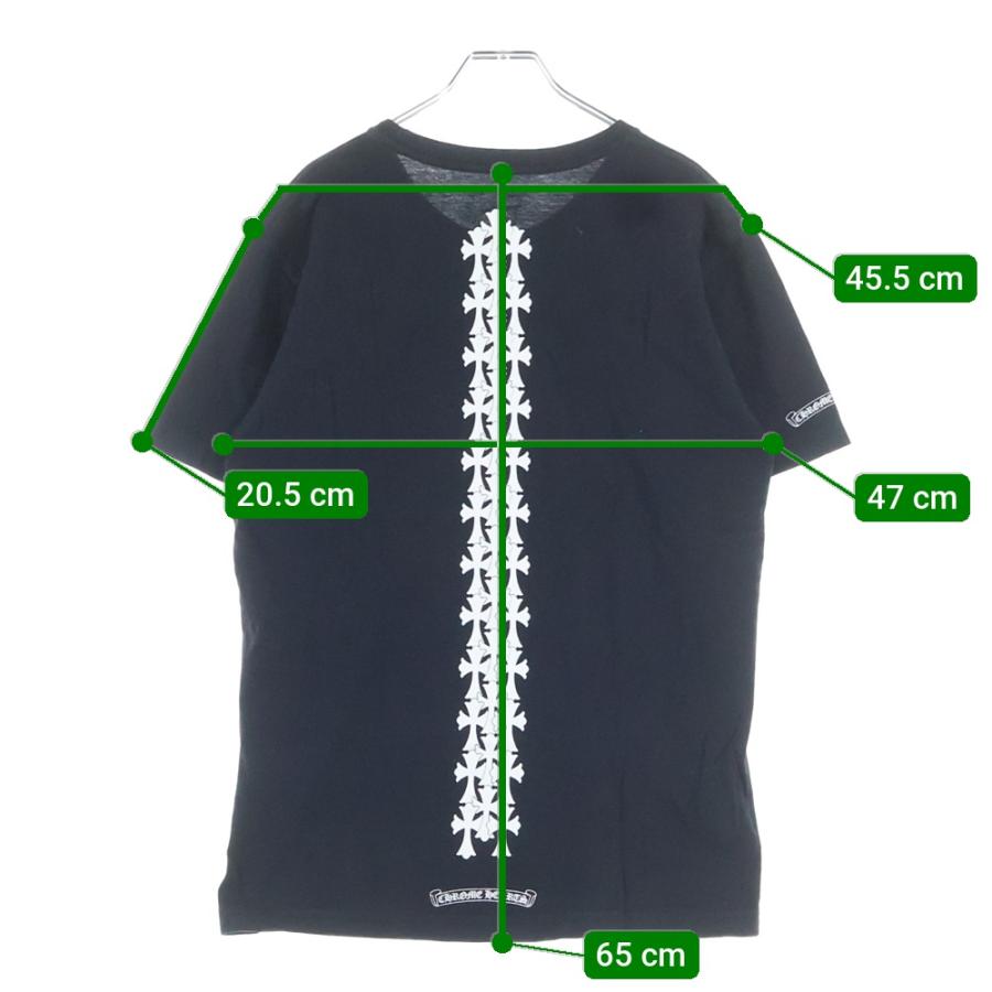CHROME HEARTS（クロムハーツ） Cemetery Cross Tire Track Tee