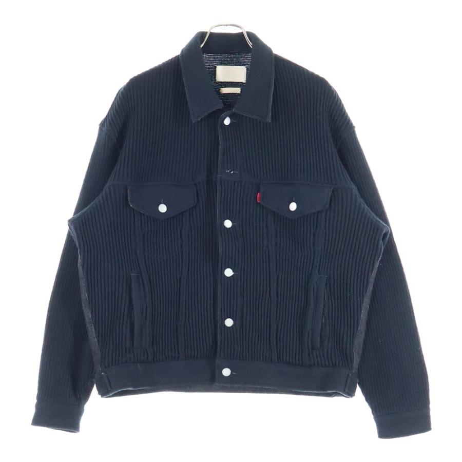 YOKE ヨーク 24AW Connected Knit Denim Trucker Jacket ニット デニム