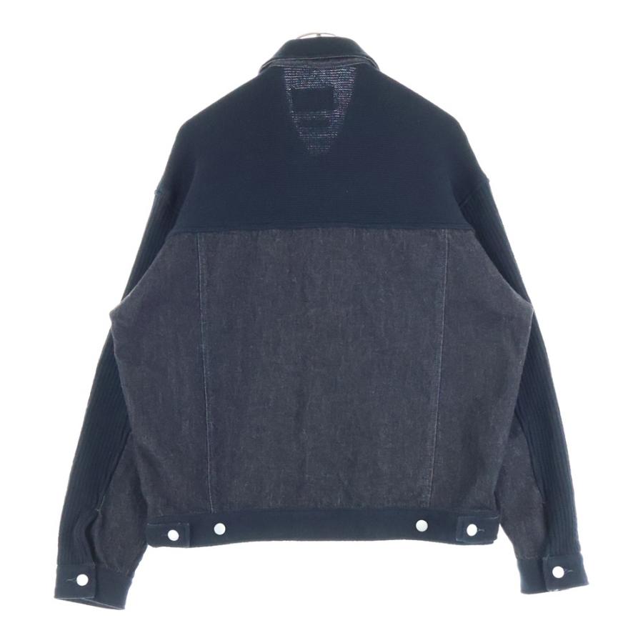 YOKE ヨーク 24AW Connected Knit Denim Trucker Jacket ニット デニム