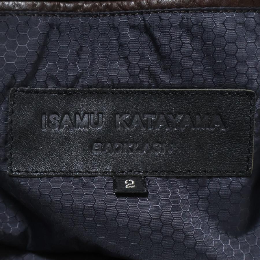 ISAMU KATAYAMA BACKLASH イサムカタヤマバックラッシュ カウレザー