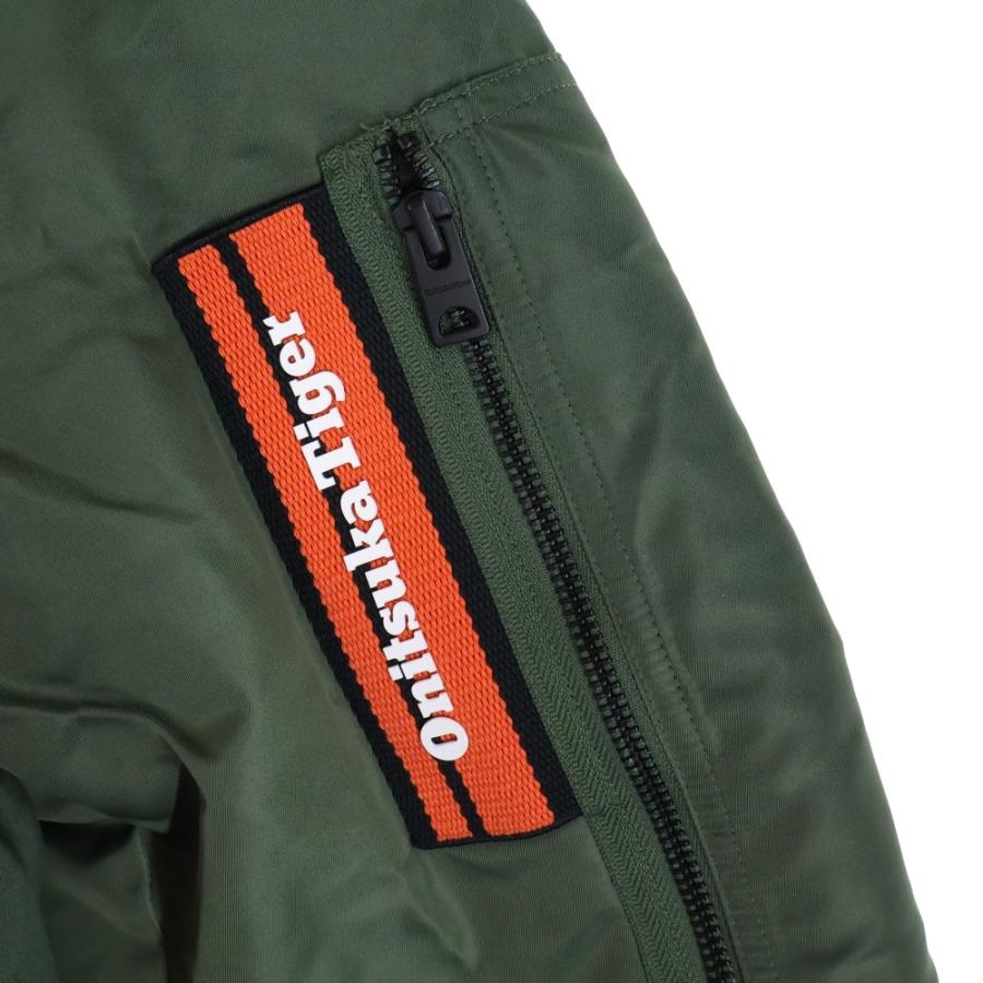 Onitsuka Tiger（オニツカタイガー） BOMBER JACKET ナイロン切替