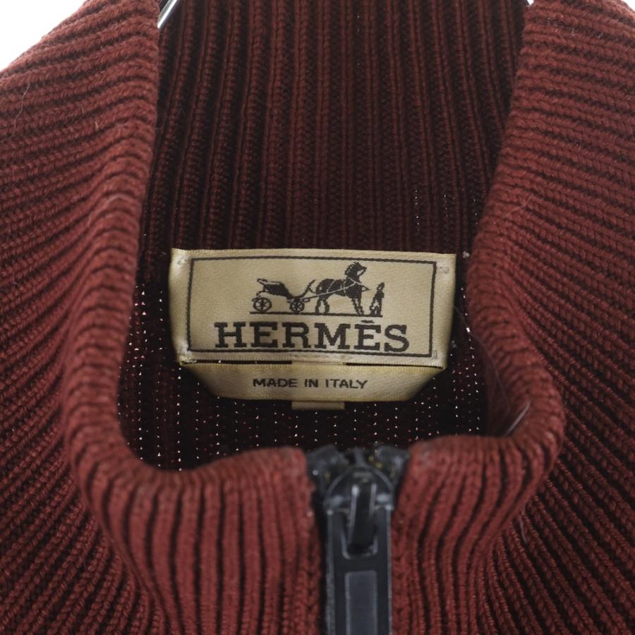 HERMES（エルメス） Drivers Knit ドライバーズニット ジップアップ