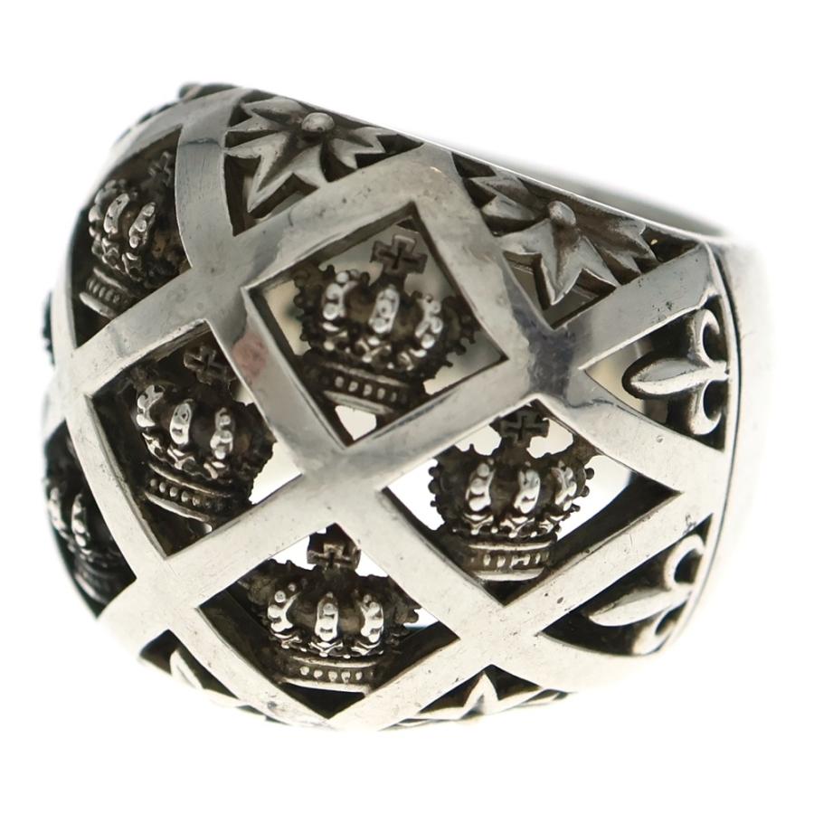 Justin Davis クラウンデザインリング Justin Davis – Pride&Joy Crown Ring White プライドアンドジョイ