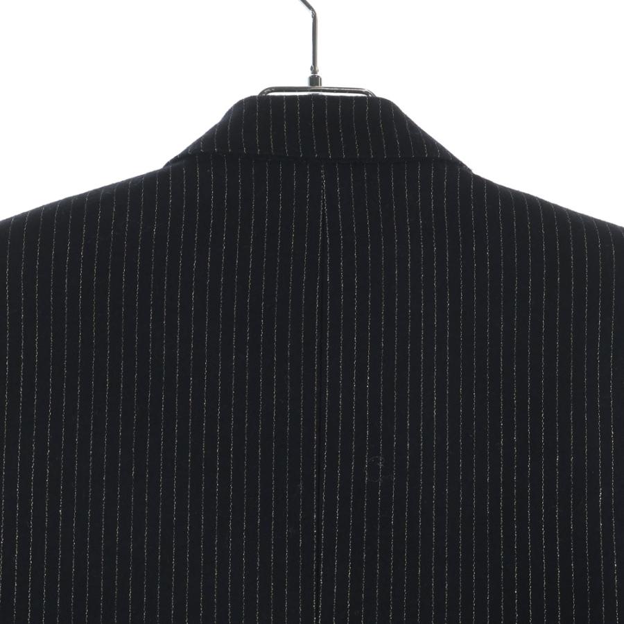 サンローランパリ 19AW ダブルブレストラメストライプテーラード