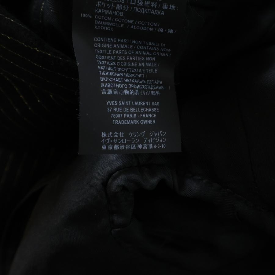 サンローランパリ 19AW ダブルブレストラメストライプテーラード