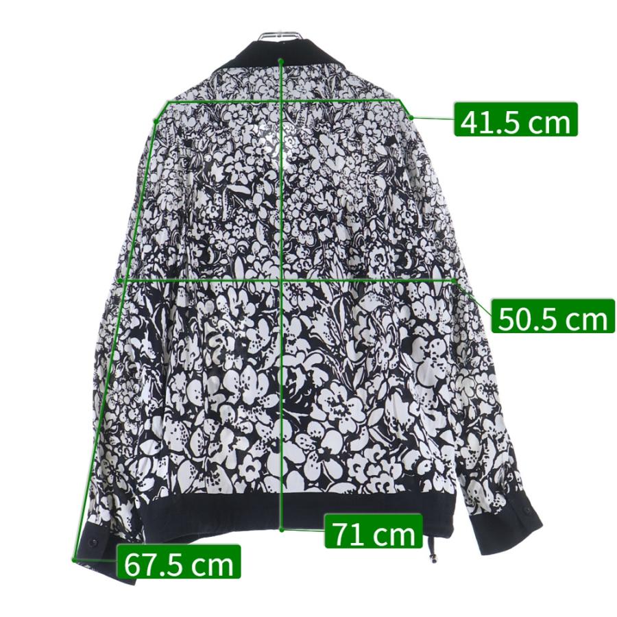 sacai 24SS 新品 52,800円 Floral Print Shirt sacai（サカイ） 24SS Floral Print Shirt フローラルプリントシャツ