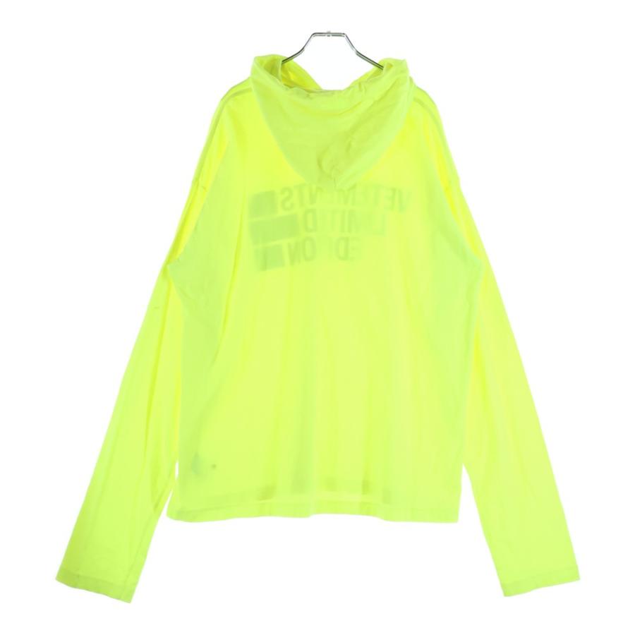 VETEMENTS LIMITED EDITION 蛍光イエローパーカーS VETEMENTS ヴェトモン Limited Edition Parka リミテッドエディション