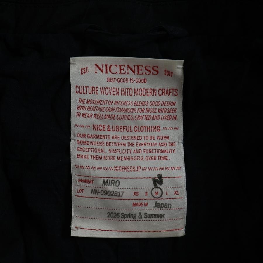 NICENESS ナイスネス 26SS MIRO Rover Blazer 5B ミロ ローバー