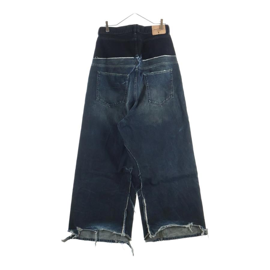 BALENCIAGA（バレンシアガ） 24AW Cut Up Baggy Denim Pants カット