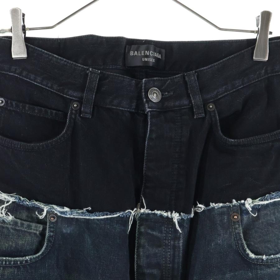 BALENCIAGA（バレンシアガ） 24AW Cut Up Baggy Denim Pants カット