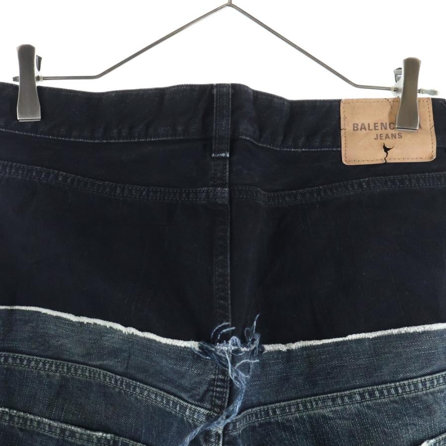 BALENCIAGA（バレンシアガ） 24AW Cut Up Baggy Denim Pants カット