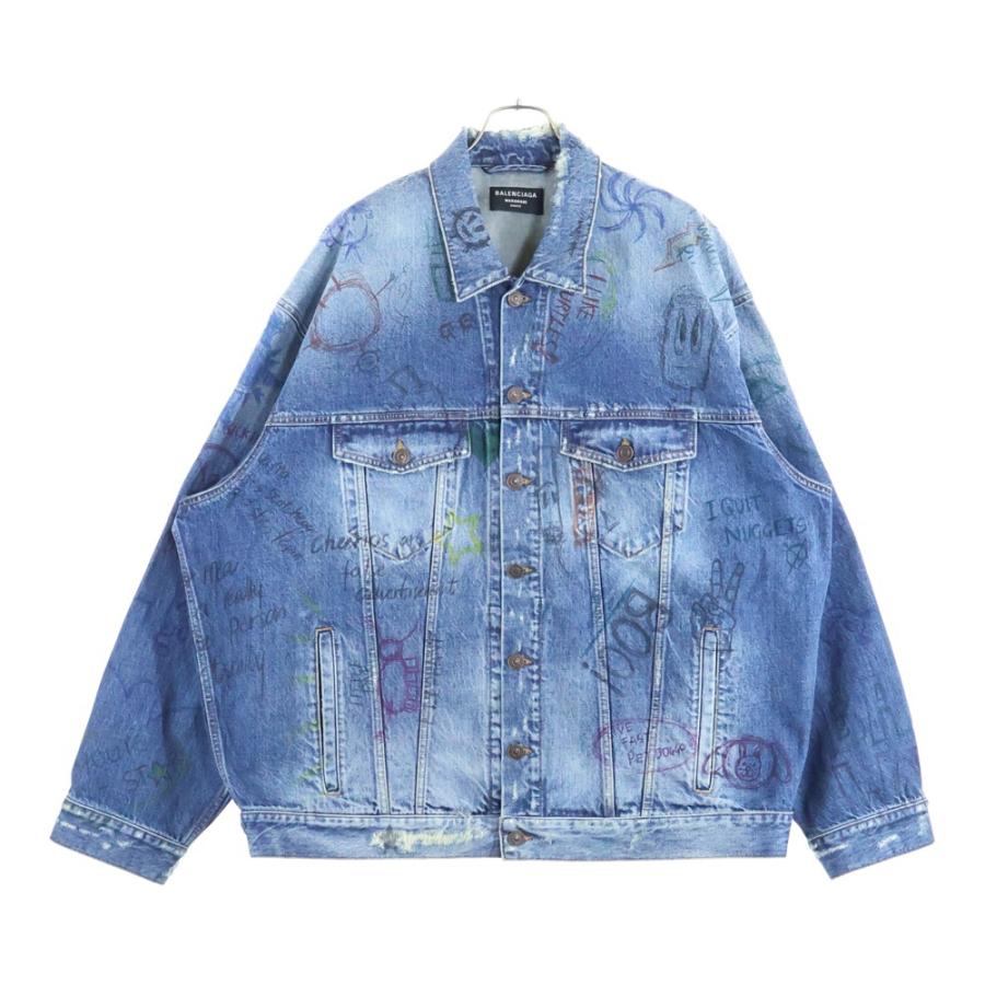 BALENCIAGA（バレンシアガ） 22SS ダメージ加工 グラフィティ オーバー
