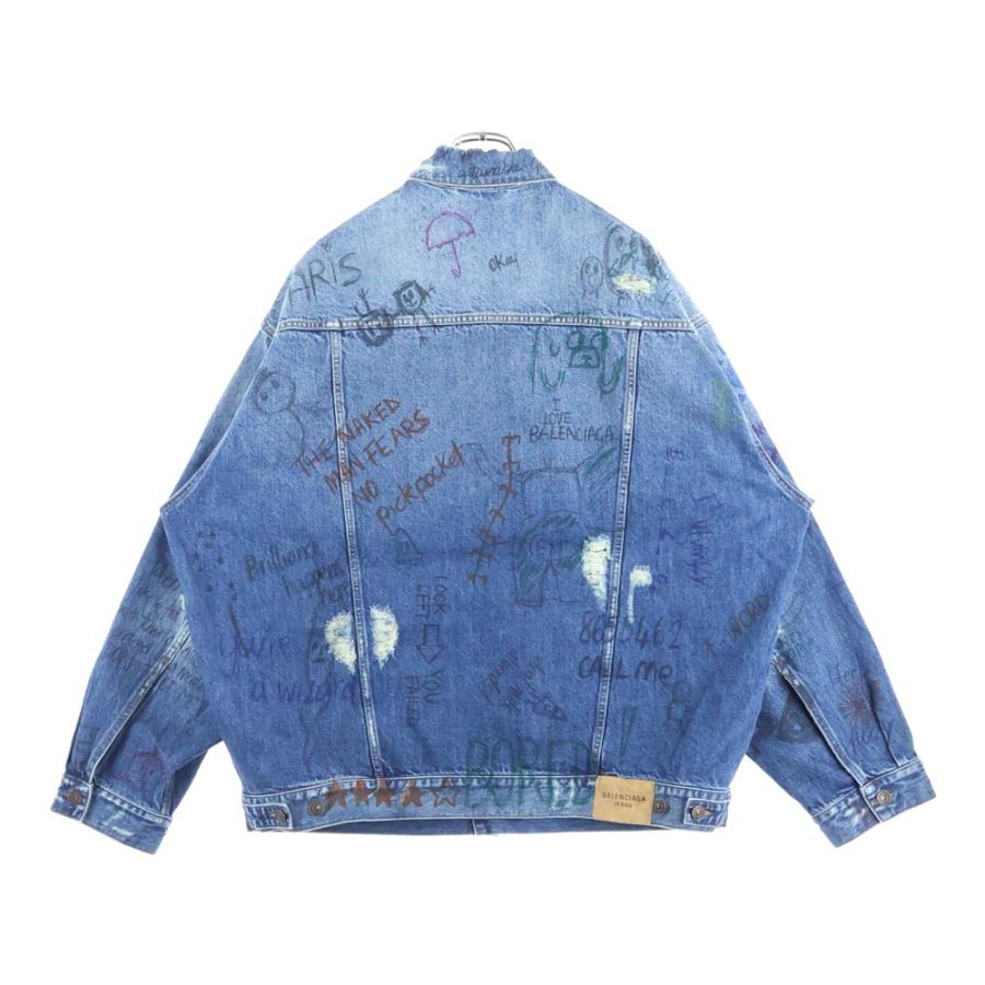 BALENCIAGA（バレンシアガ） 22SS ダメージ加工 グラフィティ オーバー