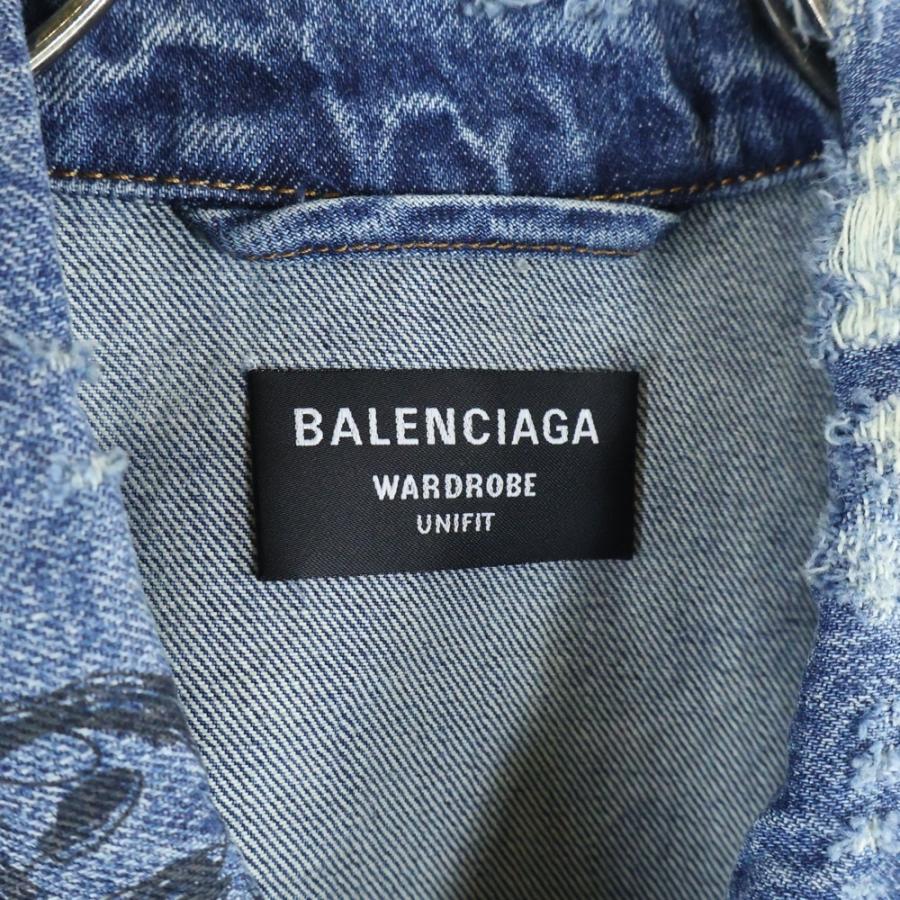BALENCIAGA（バレンシアガ） 22SS ダメージ加工 グラフィティ オーバー