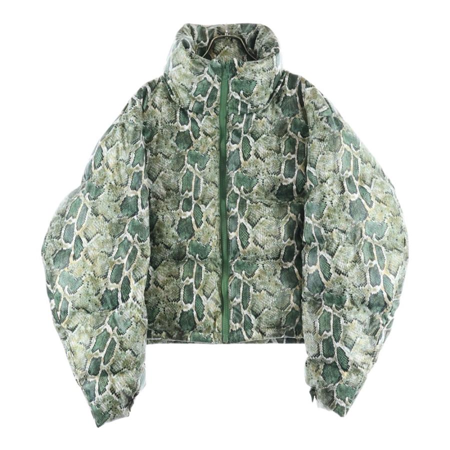 BREATH ブレス FAUX LEATHER SNAKE DOWN JACKET フェイクレザー 