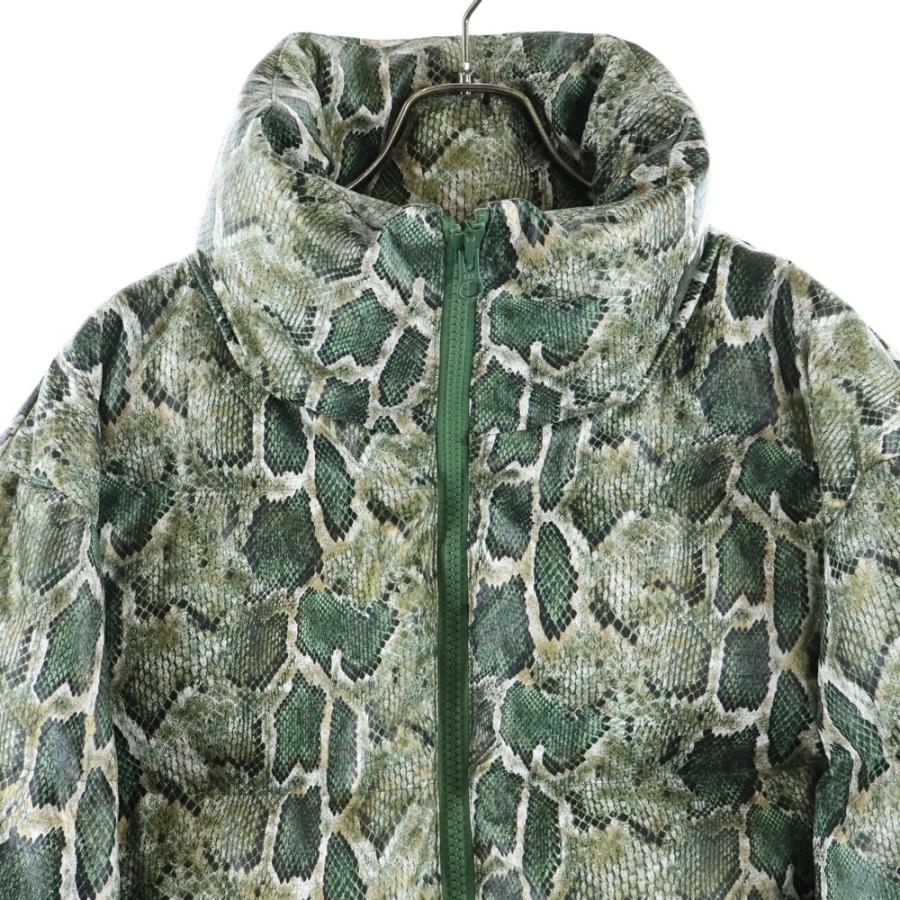 BREATH ブレス FAUX LEATHER SNAKE DOWN JACKET フェイクレザー 