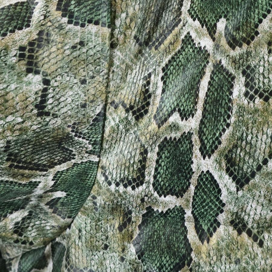BREATH ブレス FAUX LEATHER SNAKE DOWN JACKET フェイクレザー 