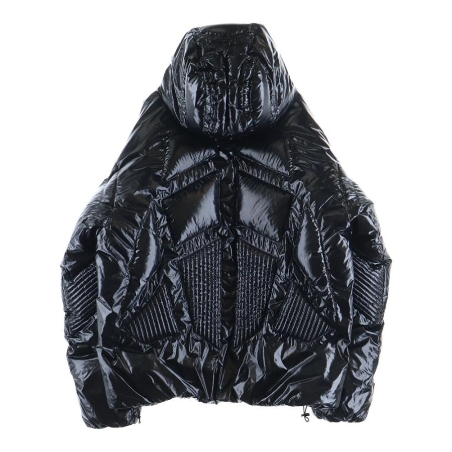 MONCLER モンクレール 25AW ×ASAP Rocky Bahianinha K24041A00014 フード付き ショートダウンジャケット アウター ブラックの画像