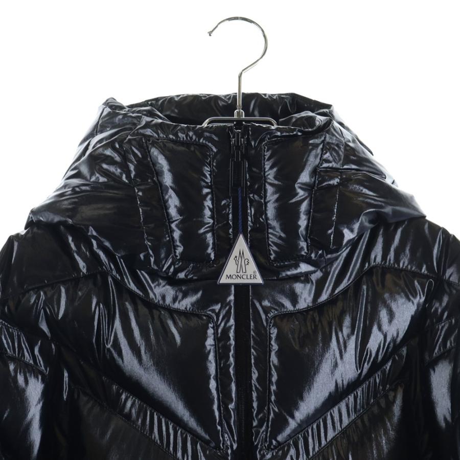 MONCLER モンクレール 25AW ×ASAP Rocky Bahianinha K24041A00014 フード付き ショートダウンジャケット アウター ブラックの画像
