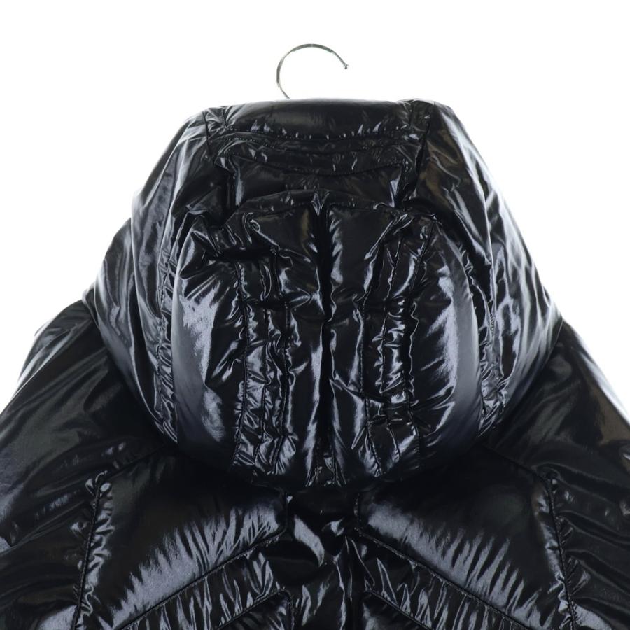 MONCLER モンクレール 25AW ×ASAP Rocky Bahianinha K24041A00014 フード付き ショートダウンジャケット アウター ブラックの画像