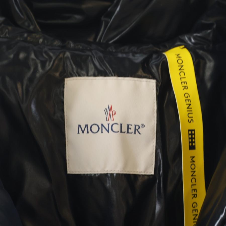 MONCLER モンクレール 25AW ×ASAP Rocky Bahianinha K24041A00014 フード付き ショートダウンジャケット アウター ブラックの画像