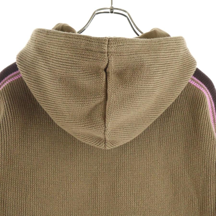 supreme ジップアップ セーター パーカー ブラウン/ピンク Mサイズ Supreme（シュプリーム） 22SS Sport Zip Up Hooded Sweater ジップ