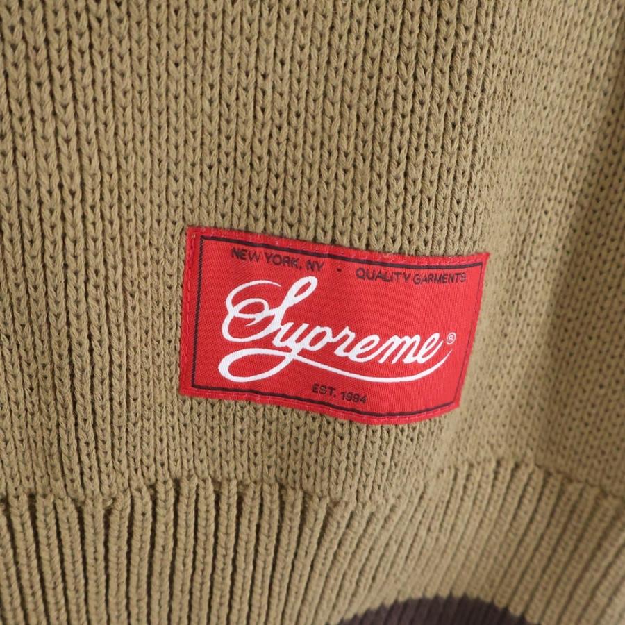 supreme ジップアップ セーター パーカー ブラウン/ピンク Mサイズ Supreme（シュプリーム） 22SS Sport Zip Up Hooded Sweater ジップ