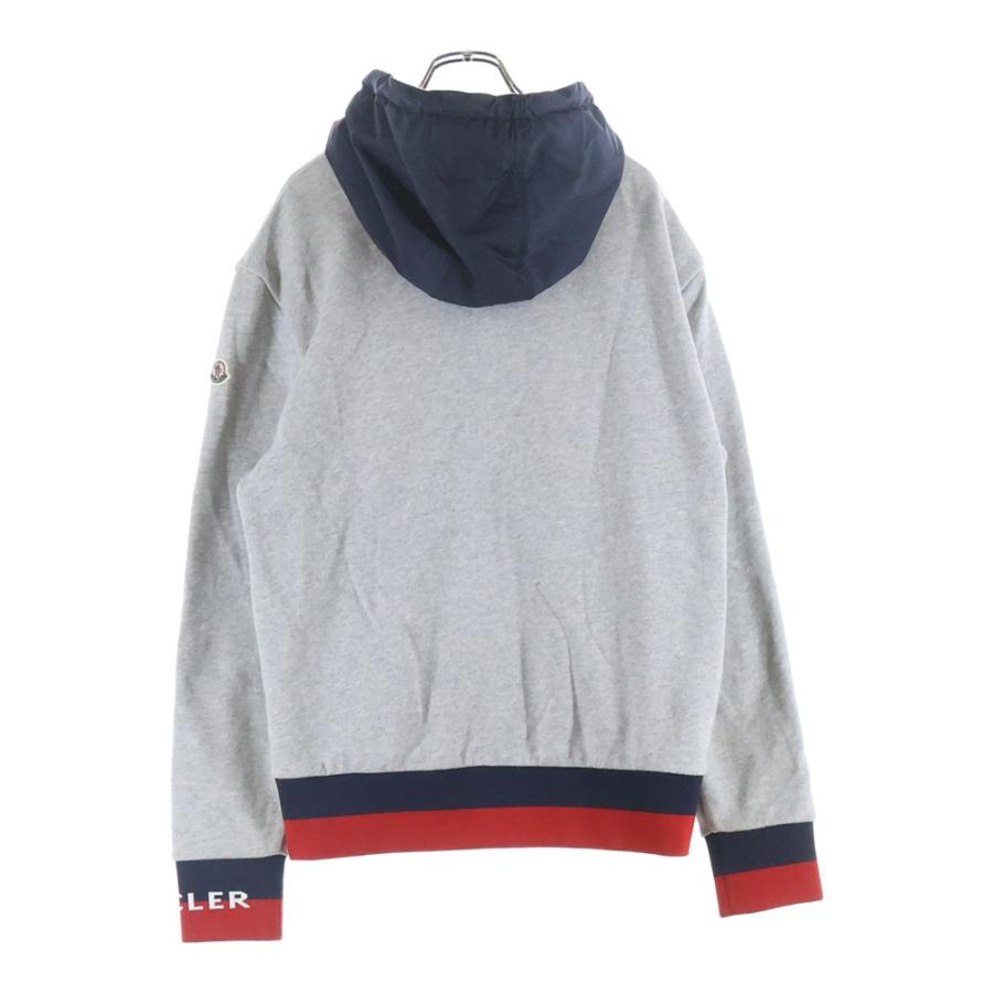 MONCLER MAGLIA スウェット プルオーバーパーカー 19SS MONCLER（モンクレール） 19SS MAGLIA CARDIGAN ナイロン切替