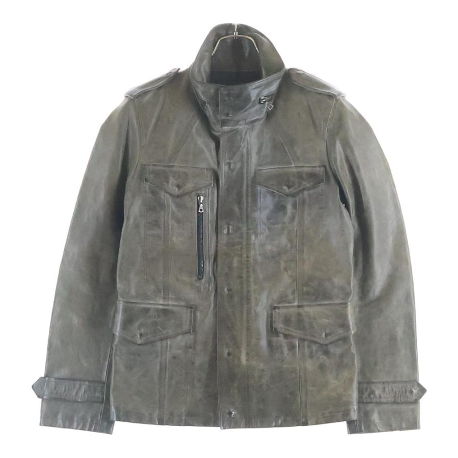 BACKLASH ISAMU KATAYAMA カラー レザージャケット X89 ISAMU KATAYAMA BACKLASH イサムカタヤマバックラッシュ カウレザー