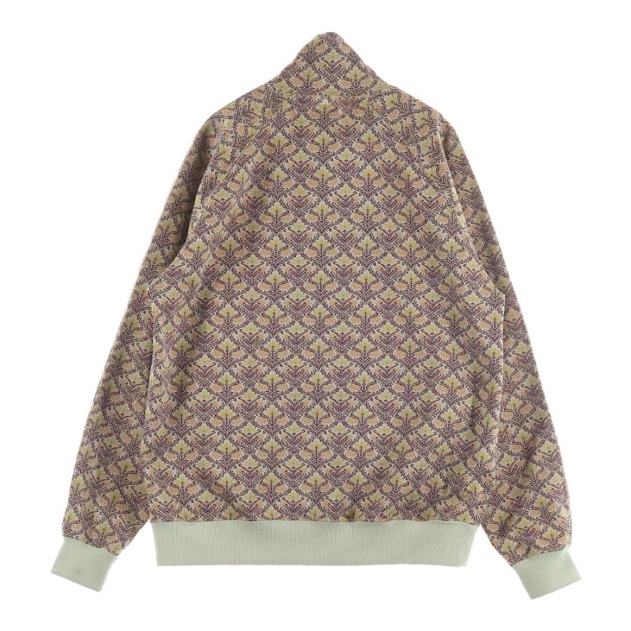 Needles 総柄 トラックジャケット ジャガード　ブラウン Needles（ニードルス） Track Jacket ジップアップ ジャガードトラック