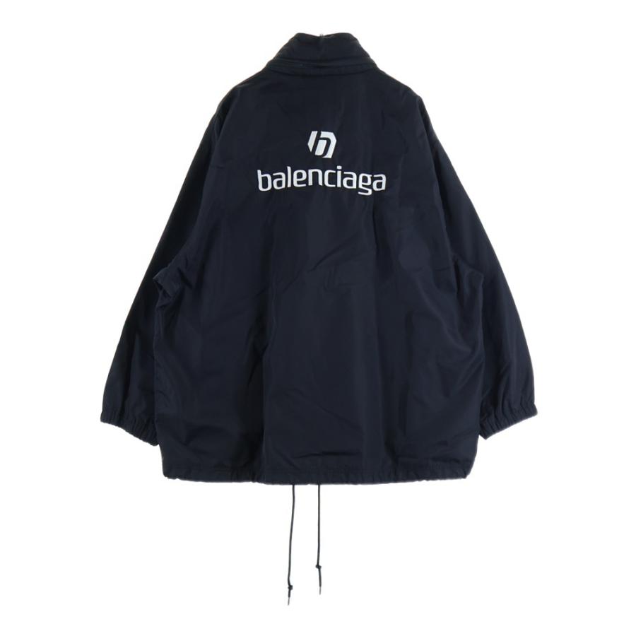 BALENCIAGA（バレンシアガ） Logo Nylon Jacket ックロゴ刺繍 ナイロン