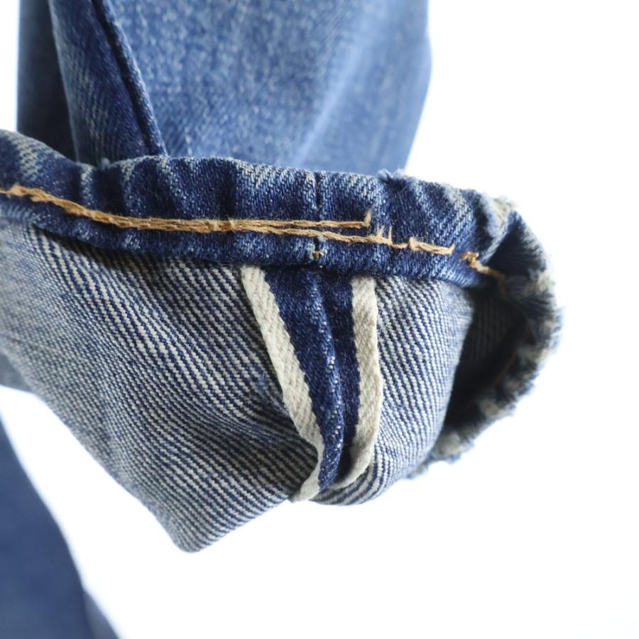 刻印16！LEVI'Sリーバイス ビッグEスコービルジップ デニムジーンズパンツ Levi's（リーバイス） 60s VINTAGE BIG E SCOVILL ZIP ボタン裏16