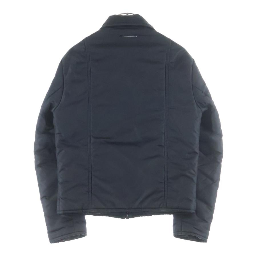 ジャケット・アウター Maison Margiela Harrington Jacket MM6 Maison Margiela Men's Nylon Harrington Jacket in Black MM6