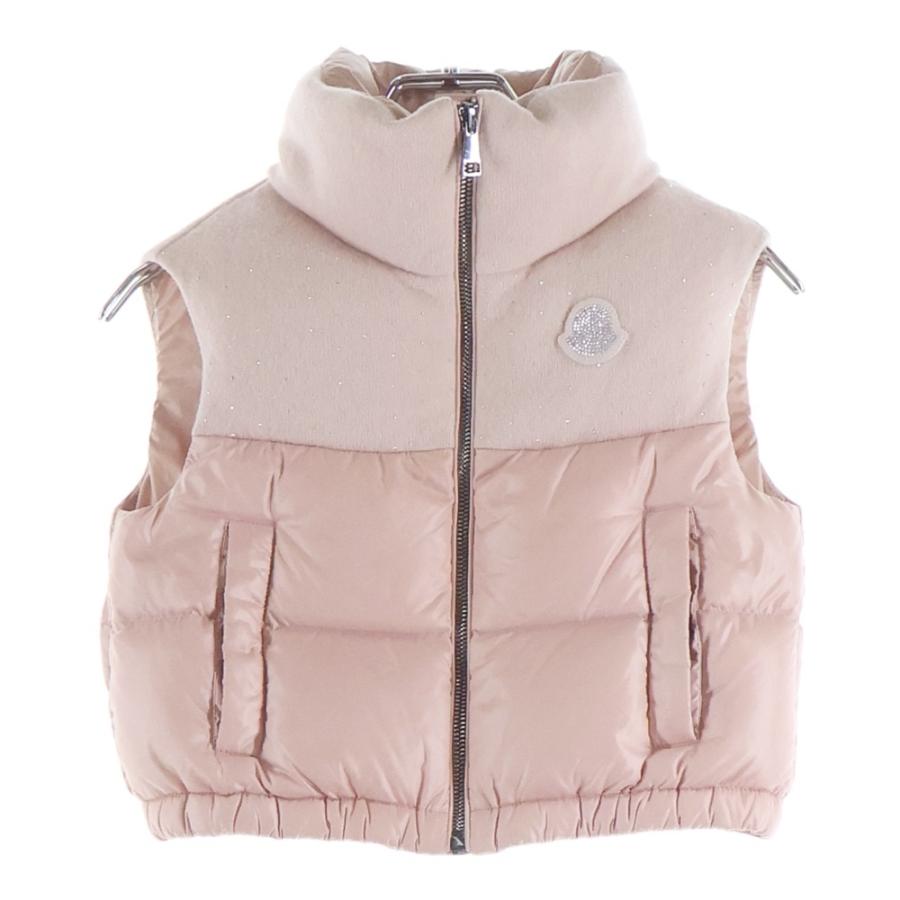 新品 モンクレール キッズ 14A ダウンベスト ダウン ベスト ピンク Moncler Enfant: ジュニア｜ピンク Badia ダウンベスト | SSENSE 日本